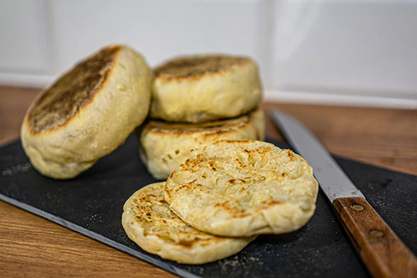 Muffin inglesi in padella