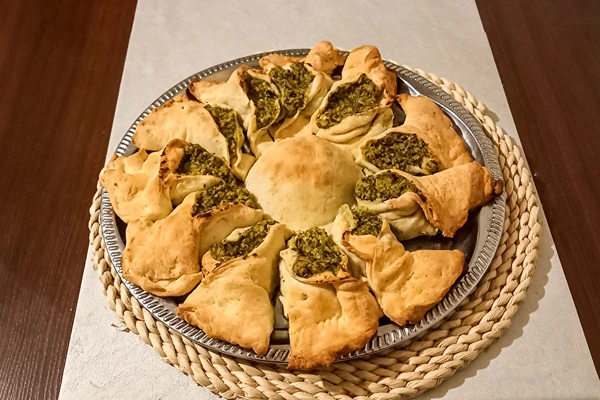 Stella lievitata agli spinaci