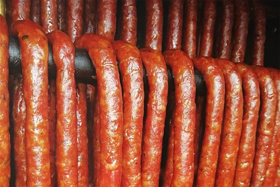 Kabanosy di maiale fatti in casa