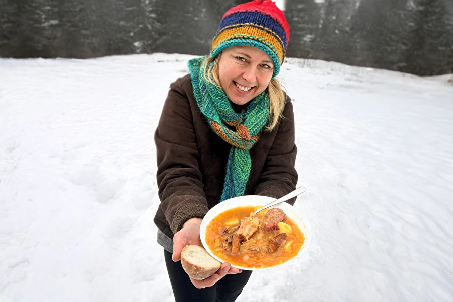 Browin Przepiśnik - Kwaśnica affumicata dal paiolo - un’aromatica festa attorno al fuoco