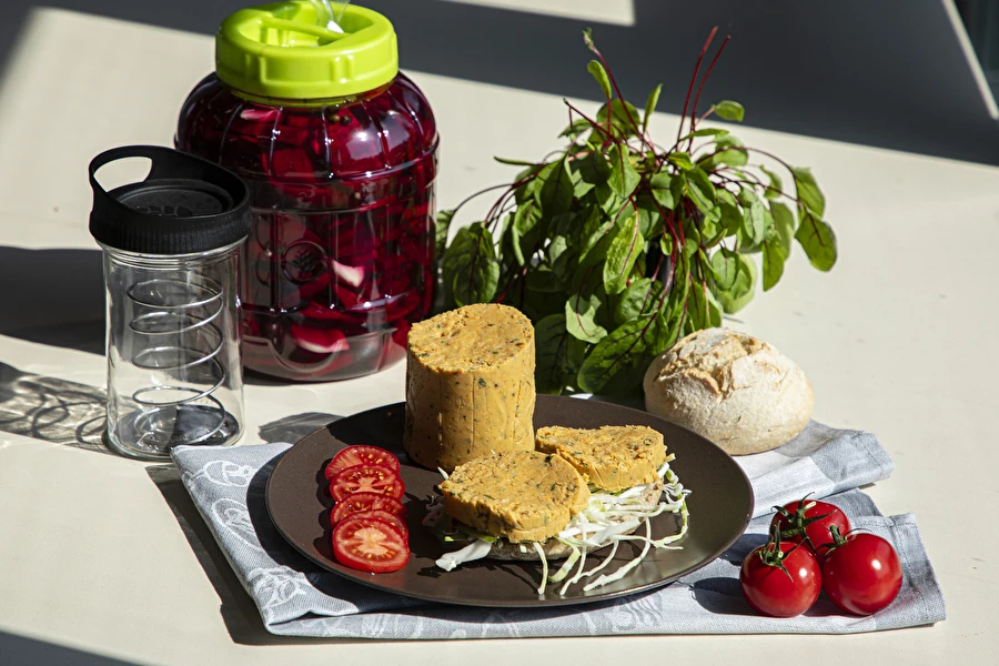 Paté con lo szynkowar – versione veggie