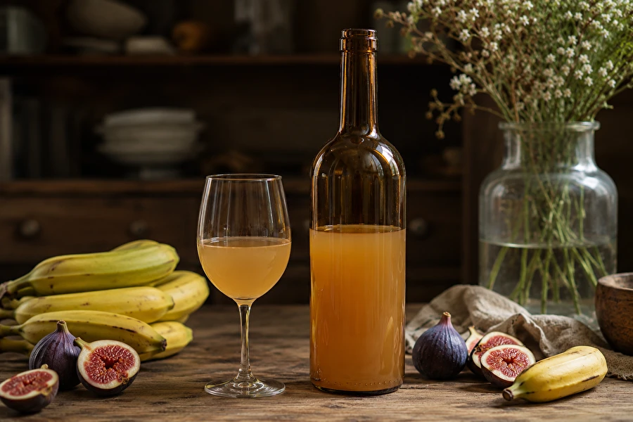 Browin Przepiśnik - Vino da dessert di fichi e banane